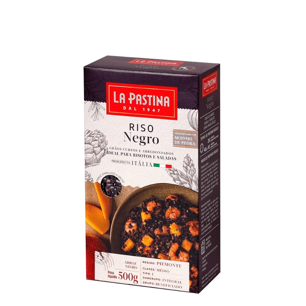ARROZ LA PASTINA NEGRO 500G