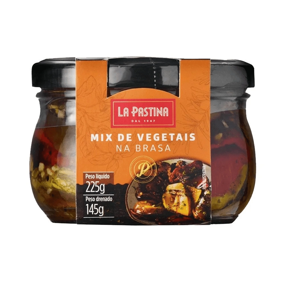 MIX VEGETAIS NA BRASA  LA PASTINA 145G